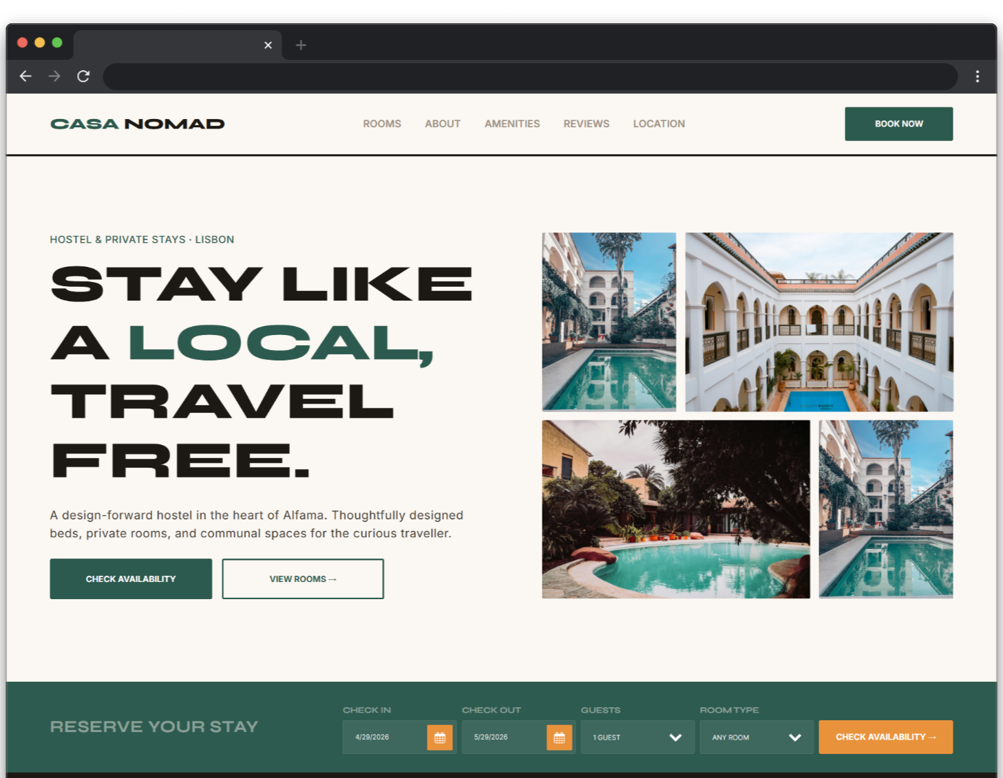 Casa Nomad Template