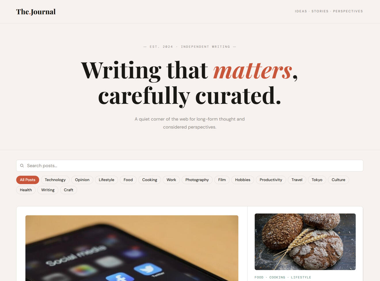 Blog / Google Docs Template