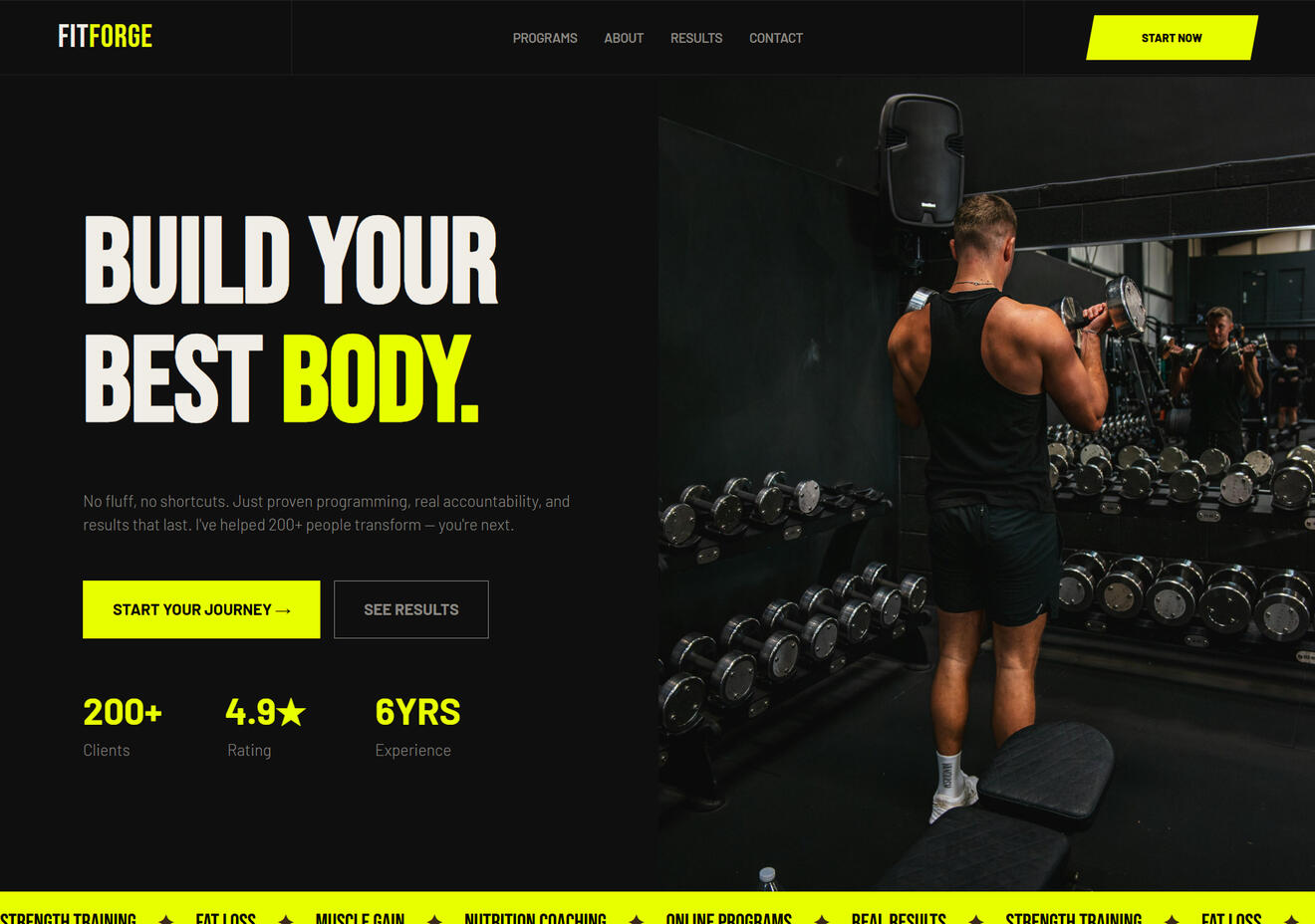 FitForge template
