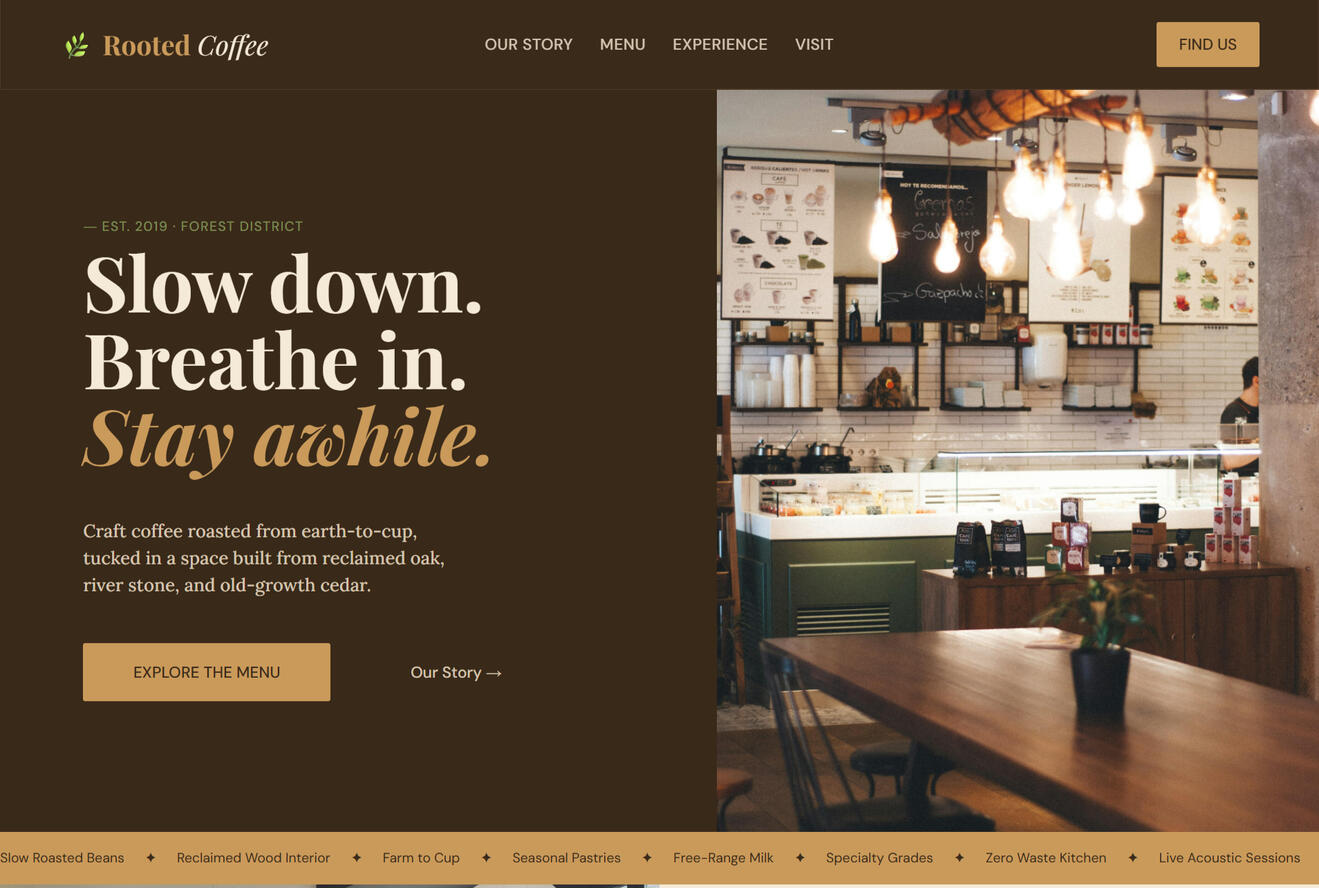 coffee shop