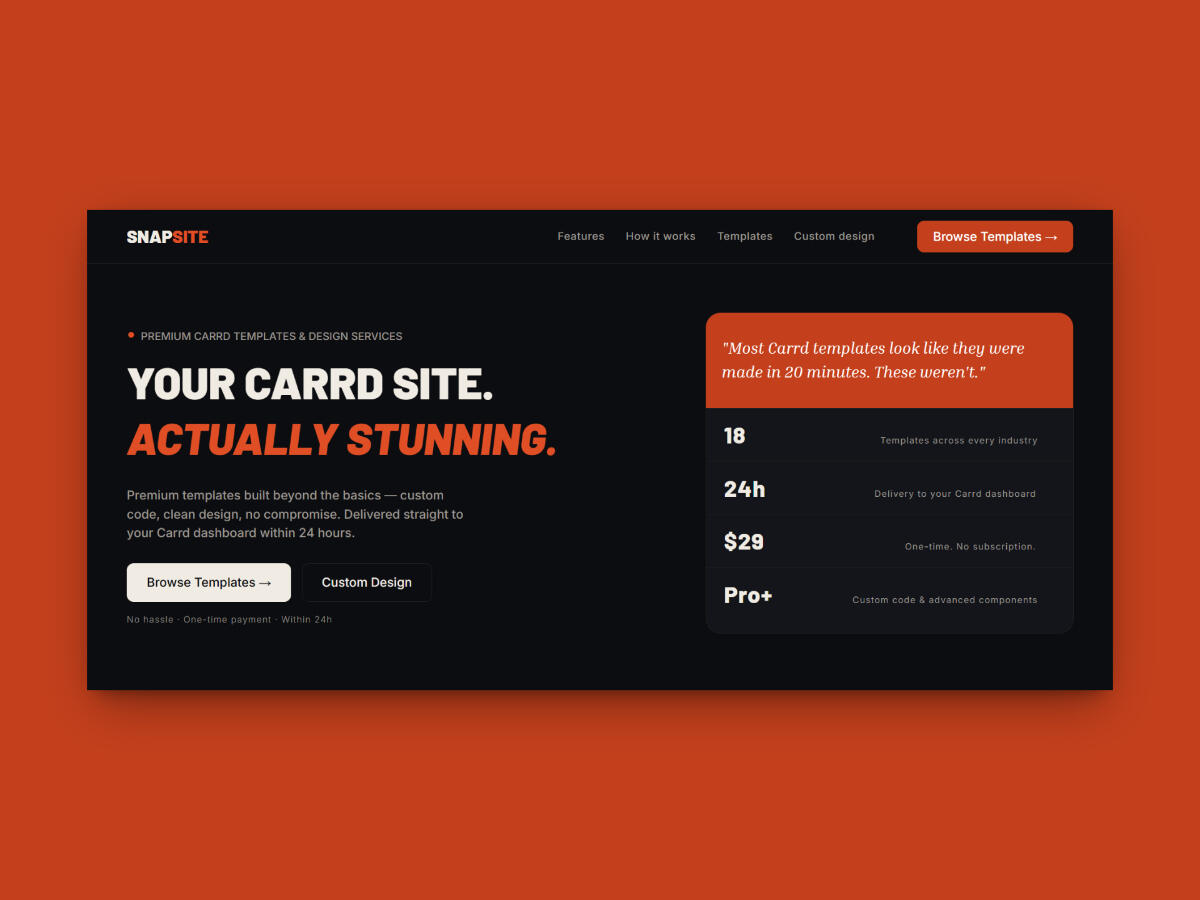 SnapSite preview